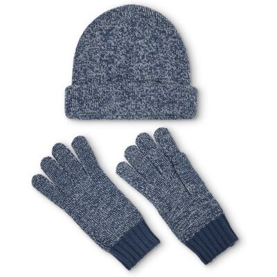 Tchibo - Kinder-Strickmütze und -Handschuhe - Jungen - Gr. 49-52 - dunkelblau Tchibo - Kinder-Strickmütze und -Handschuhe - Jungen - Gr. 49-52 - dunkelblau