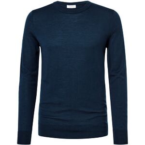 Tchibo - Merino-Pullover - Dunkelblau - Gr.: M Merino Navy M male