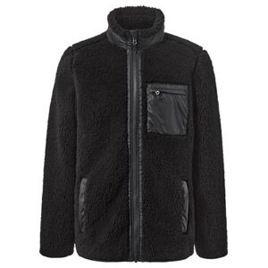 Tchibo - Teddy-Jacke - Schwarz - Gr.: XXL Polyester  XXL