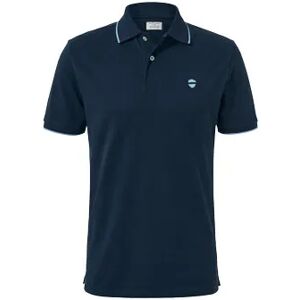 Tchibo - Piqué-Poloshirt - Dunkelblau - Gr.: L Baumwolle Navy L male