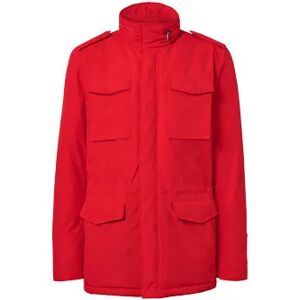 Tchibo - Fieldjacket - Rot - Gr.: L Polyester Rot L male