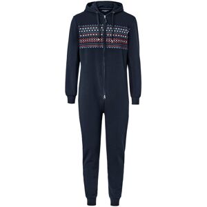 Tchibo - Lounge-Overall - Herren - Gr. S - weiß/print Tchibo - Lounge-Overall - Herren - Gr. S - weiß/print