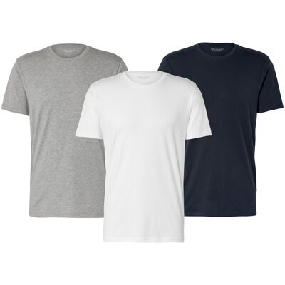 Tchibo - 3 T-Shirts mit Rundhalsausschnitt - Herren - Gr. XL - dunkelblau Tchibo - 3 T-Shirts mit Rundhalsausschnitt - Herren - Gr. XL - dunkelblau