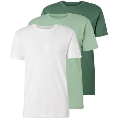 Tchibo - 3 T-Shirts mit Rundhalsausschnitt - Herren - Gr. 4XL - khaki Tchibo - 3 T-Shirts mit Rundhalsausschnitt - Herren - Gr. 4XL - khaki