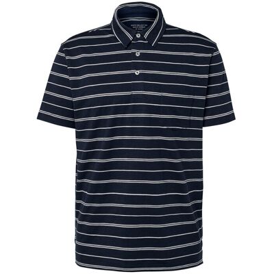 Tchibo - Jersey-Poloshirt - Herren - Gr. XXL - dunkelblau/gestreift Tchibo - Jersey-Poloshirt - Herren - Gr. XXL - dunkelblau/gestreift