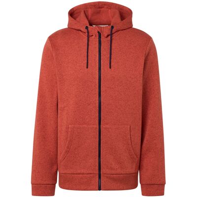 Tchibo - Kapuzen-Strickfleece-Jacke - Herren - Gr. XXL - orange Tchibo - Kapuzen-Strickfleece-Jacke - Herren - Gr. XXL - orange