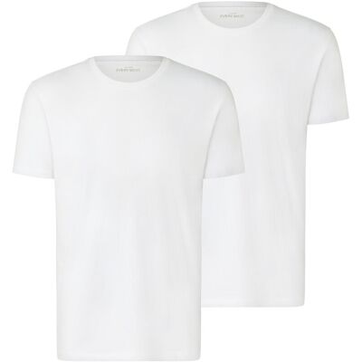Tchibo - 2 T-Shirts mit Rundhalsausschnitt - Herren - Gr. M - weiss Tchibo - 2 T-Shirts mit Rundhalsausschnitt - Herren - Gr. M - weiss