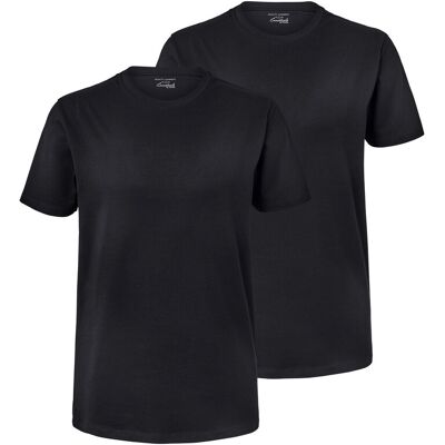 Tchibo - 2 T-Shirts - Herren - Gr. S - schwarz Tchibo - 2 T-Shirts - Herren - Gr. S - schwarz