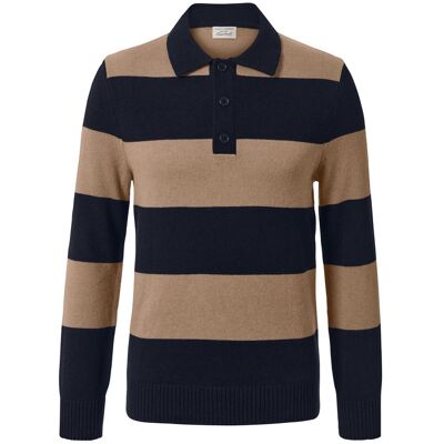 Tchibo - Pullover mit Cashmere-Anteil - Herren - Gr. 4XL - blau/gestreift Tchibo - Pullover mit Cashmere-Anteil - Herren - Gr. 4XL - blau/gestreift
