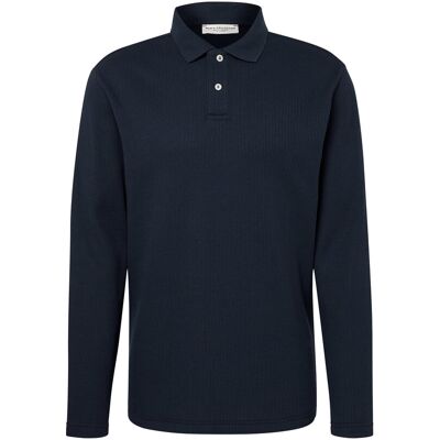 Tchibo - Langarm-Poloshirt - Herren - Gr. XXL - dunkelblau Tchibo - Langarm-Poloshirt - Herren - Gr. XXL - dunkelblau