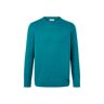 Tchibo - Pullover mit Rundhalsausschnitt - Blau - Gr.: L Baumwolle Aqua L male