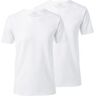 Tchibo - 2 T-Shirts mit Rundhals-Ausschnitt - Weiss - 100% Baumwolle - Gr.: S Baumwolle 2x S male