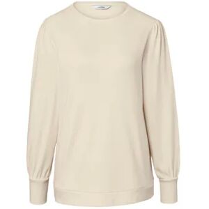 Tchibo - Interlock-Langarmshirt - Creme - Gr.: XL Baumwolle  XL 48/50 female