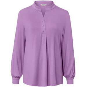 Tchibo - Blusenshirt mit Knopfleiste - Lila - Gr.: XL Elasthan  XL 48/50 female