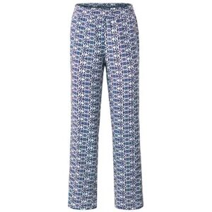 Tchibo - Hose mit Alloverprint - Blau - Gr.: 34 Baumwolle  34 female