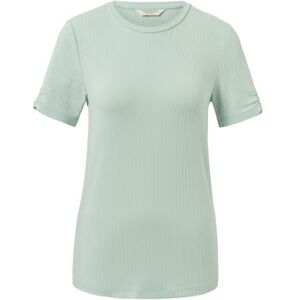 Tchibo - Geripptes Shirt - Mintgrün - Gr.: XL Elasthan  XL 48/50 female