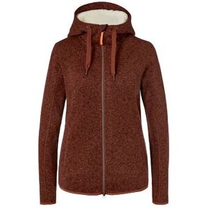 Tchibo - Teddy-Strickfleecejacke - Braun/Meliert - Gr.: M Polyester  M