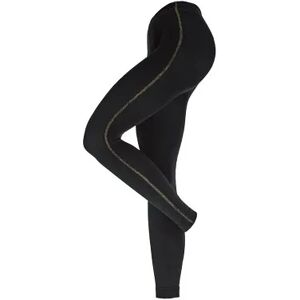 Tchibo - Thermoleggings mit Glitzertape - Schwarz - Gr.: M Polyester  M 40/42 female