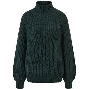 Tchibo - Strickpullover mit Stehkragen - Damen - Gr. M - dunkelgrün Tchibo - Strickpullover mit Stehkragen - Damen - Gr. M - dunkelgrün