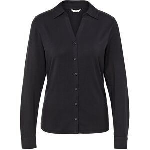 Tchibo - Blusenshirt mit Knopfleiste - Damen - Gr. L - anthrazit Tchibo - Blusenshirt mit Knopfleiste - Damen - Gr. L - anthrazit