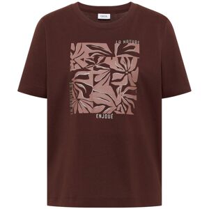 Tchibo - Cecil Placement-Shirt - Damen - Gr. XXL - braun Tchibo - Cecil Placement-Shirt - Damen - Gr. XXL - braun