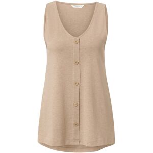 Tchibo - Top mit Knopfleiste - Damen - Gr. M - beige Tchibo - Top mit Knopfleiste - Damen - Gr. M - beige