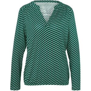 Tchibo - Bedrucktes Blusenshirt - Damen - Gr. S - dunkelblau/print Tchibo - Bedrucktes Blusenshirt - Damen - Gr. S - dunkelblau/print