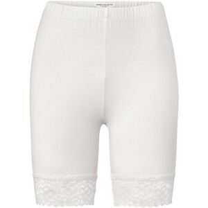 Tchibo - Radlershorts mit Spitzenborte - Damen - Gr. L - weiss Tchibo - Radlershorts mit Spitzenborte - Damen - Gr. L - weiss