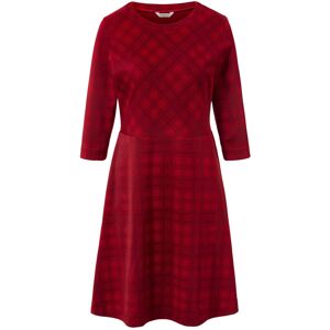 Tchibo - Kariertes Jacquard-Kleid - Damen - Gr. S - rot/kariert Tchibo - Kariertes Jacquard-Kleid - Damen - Gr. S - rot/kariert