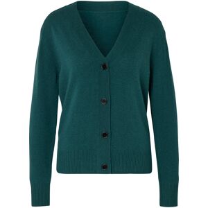 Tchibo - Feinstrick-Cardigan mit Cashmere - Damen - Gr. S - petrol Tchibo - Feinstrick-Cardigan mit Cashmere - Damen - Gr. S - petrol