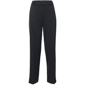 Tchibo - Komfort-Palazzohose mit Jacquard - Damen - Gr. 50 - anthrazit/jacquard Tchibo - Komfort-Palazzohose mit Jacquard - Damen - Gr. 50 - anthrazit/jacquard