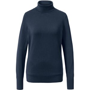 Tchibo - Feinstrick-Rollkragenpullover - Damen - Gr. L - dunkelblau Tchibo - Feinstrick-Rollkragenpullover - Damen - Gr. L - dunkelblau