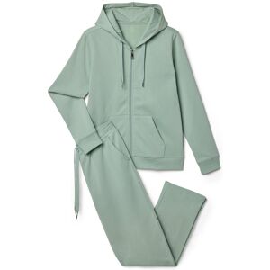 Tchibo - Sweat-Hausanzug - Damen - Gr. M - grün Tchibo - Sweat-Hausanzug - Damen - Gr. M - grün