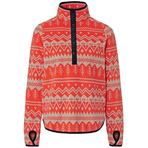Tchibo - Fleecepullover - Damen - Gr. L - orange/print Tchibo - Fleecepullover - Damen - Gr. L - orange/print