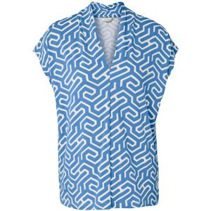 Tchibo - Blusenshirt mit V-Ausschnitt - Damen - Gr. XXL - weiss/print Tchibo - Blusenshirt mit V-Ausschnitt - Damen - Gr. XXL - weiss/print