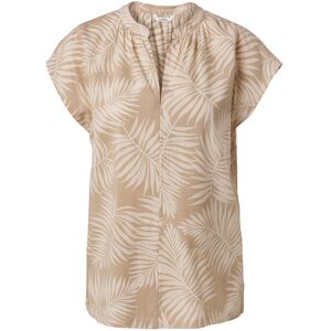 Tchibo - Bedruckte Kurzarmbluse - Damen - Gr. 36 - beige/print Tchibo - Bedruckte Kurzarmbluse - Damen - Gr. 36 - beige/print