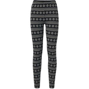 Tchibo - Norweger-Leggings - Damen - Gr. L - schwarz/print Tchibo - Norweger-Leggings - Damen - Gr. L - schwarz/print