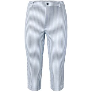 Tchibo - 3/4-Stretch-Twill-Hose - Damen - Gr. 48 - weiss/gestreift Tchibo - 3/4-Stretch-Twill-Hose - Damen - Gr. 48 - weiss/gestreift
