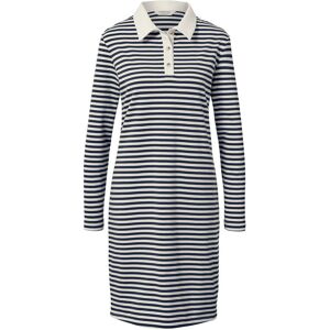 Tchibo - Gestreiftes Sweatkleid mit Polokragen - Damen - Gr. M - dunkelblau/gestreift Tchibo - Gestreiftes Sweatkleid mit Polokragen - Damen - Gr. M - dunkelblau/gestreift