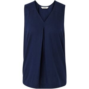 Tchibo - Ärmellose Leinenbluse - Damen - Gr. 44 - dunkelblau Tchibo - Ärmellose Leinenbluse - Damen - Gr. 44 - dunkelblau