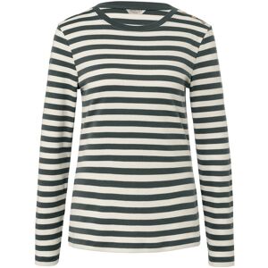 Tchibo - Gestreiftes Langarmshirt - Damen - Gr. XL - dunkelgrün/gestreift Tchibo - Gestreiftes Langarmshirt - Damen - Gr. XL - dunkelgrün/gestreift