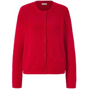 Tchibo - Cardigan aus Strukturstrick - Damen - Gr. S - rot Tchibo - Cardigan aus Strukturstrick - Damen - Gr. S - rot