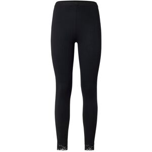 Tchibo - Leggings mit Spitzenborte - Damen - Gr. L - schwarz Tchibo - Leggings mit Spitzenborte - Damen - Gr. L - schwarz