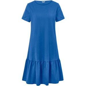 Tchibo - Jerseykleid mit Volant - Damen - Gr. M - blau Tchibo - Jerseykleid mit Volant - Damen - Gr. M - blau