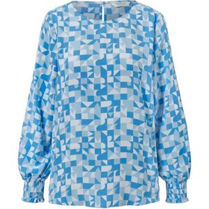 Tchibo - Bedruckte Bluse - Damen - Gr. 38 - blau/print Tchibo - Bedruckte Bluse - Damen - Gr. 38 - blau/print
