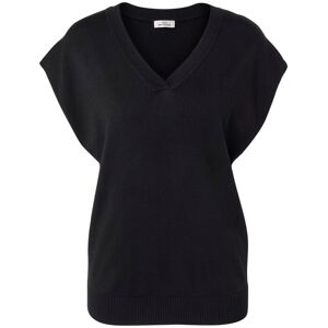 Tchibo - Kurzärmliger Feinstrickpullover - Damen - Gr. L - schwarz Tchibo - Kurzärmliger Feinstrickpullover - Damen - Gr. L - schwarz