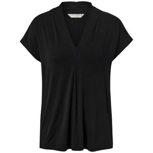 Tchibo - Blusenshirt mit V-Ausschnitt - Damen - Gr. L - schwarz Tchibo - Blusenshirt mit V-Ausschnitt - Damen - Gr. L - schwarz