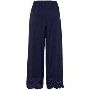 Tchibo - Culotte mit Stickerei - Damen - Gr. S - dunkelblau Tchibo - Culotte mit Stickerei - Damen - Gr. S - dunkelblau