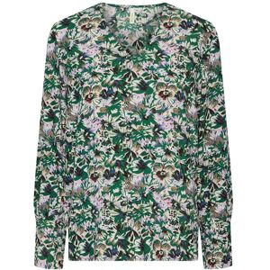 Tchibo - Bluse mit Alloverprint - Damen - Gr. 34 - beige/geblümt Tchibo - Bluse mit Alloverprint - Damen - Gr. 34 - beige/geblümt
