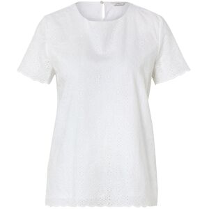 Tchibo - Blusenshirt mit Lochstickerei - Damen - Gr. 40 - weiss Tchibo - Blusenshirt mit Lochstickerei - Damen - Gr. 40 - weiss